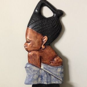 Wooden Woman’s silhouette